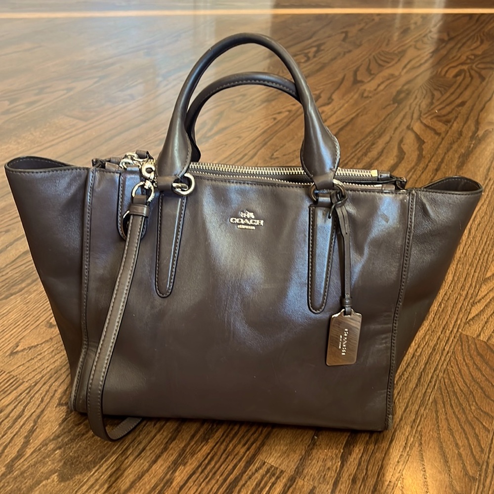 Coach Leather Hand Bag